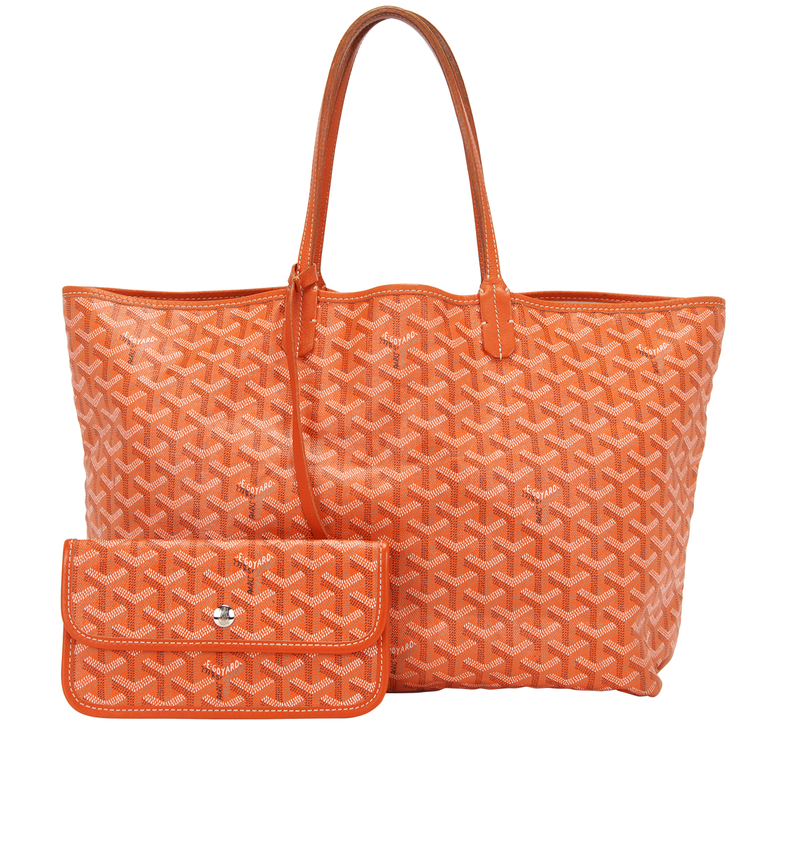 Saint Louis PM, &pound;1,300, Handbags, Orange, Canvas, Other view